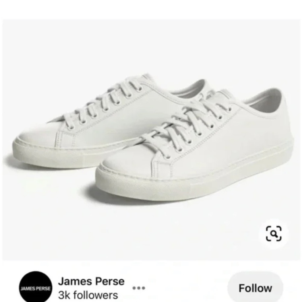 DIEMME womens’s Veneto Lo Top Italian Sneakers from James Perse. Size 6